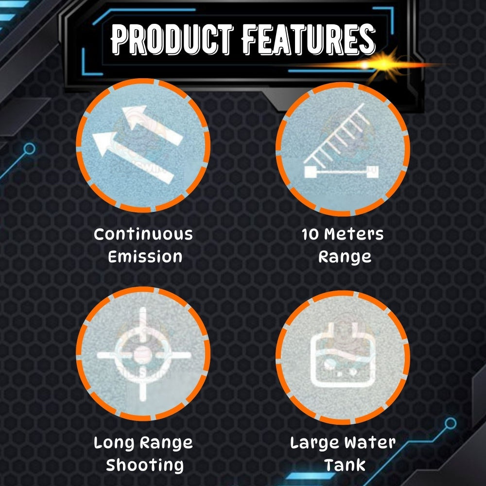 BIBISWIM Auto Recharge Water Blaster