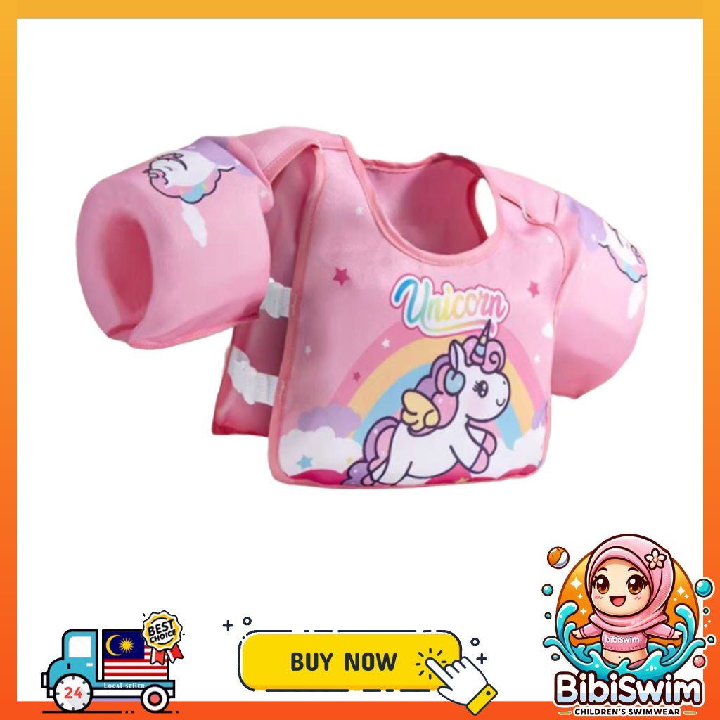 BIBISWIM Adjustable Kids Swim Vest