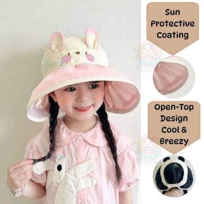 BIBISWIM UPF 50 Baby Sun Hat Quick-Dry Foldable