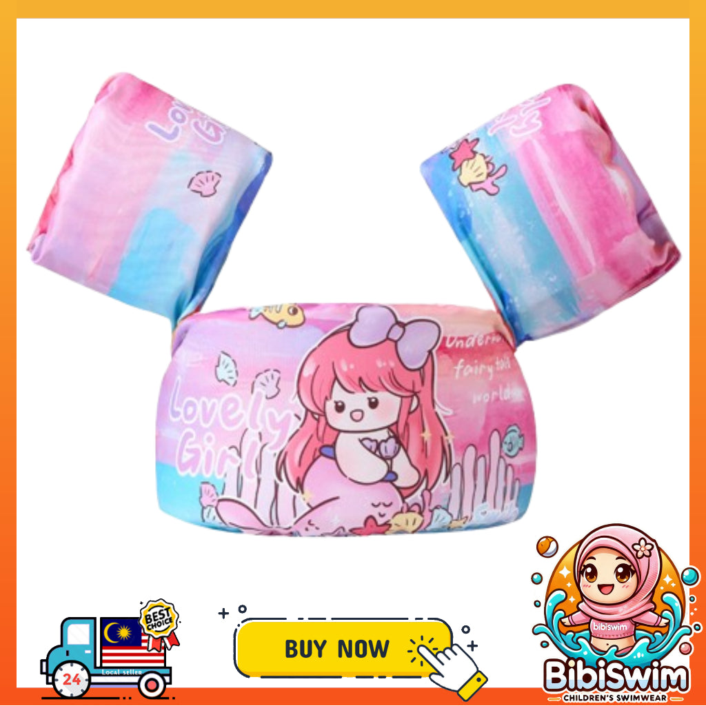 BIBISWIM Kids Swim Vest Arm Floats