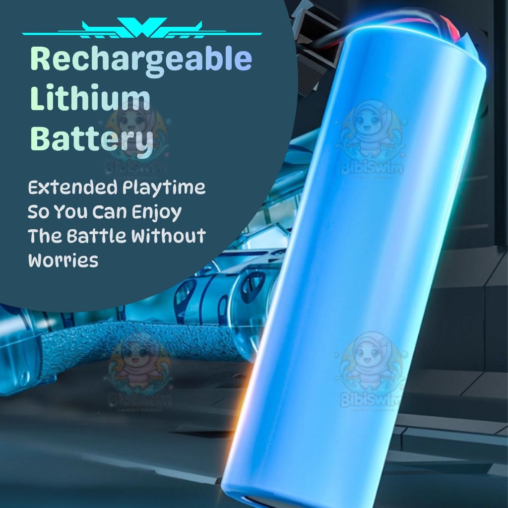 BIBISWIM Rechargeable LED Water Blaster