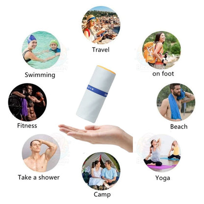 BIBISWIM Seaside Large Microfiber Beach & Gym Towel