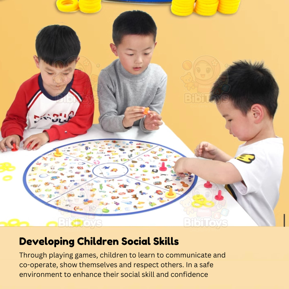 BIBISWIM Detective Memory Focus Game