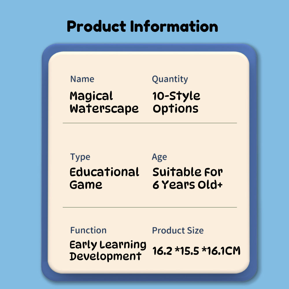 BIBISWIM Magic Water Gel Craft Kit