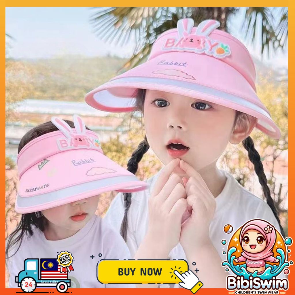 BIBISWIM Sun Safe Kids Brim Hat