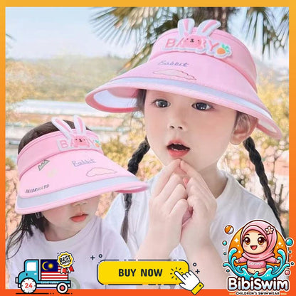 BIBISWIM Sun Safe Kids Brim Hat