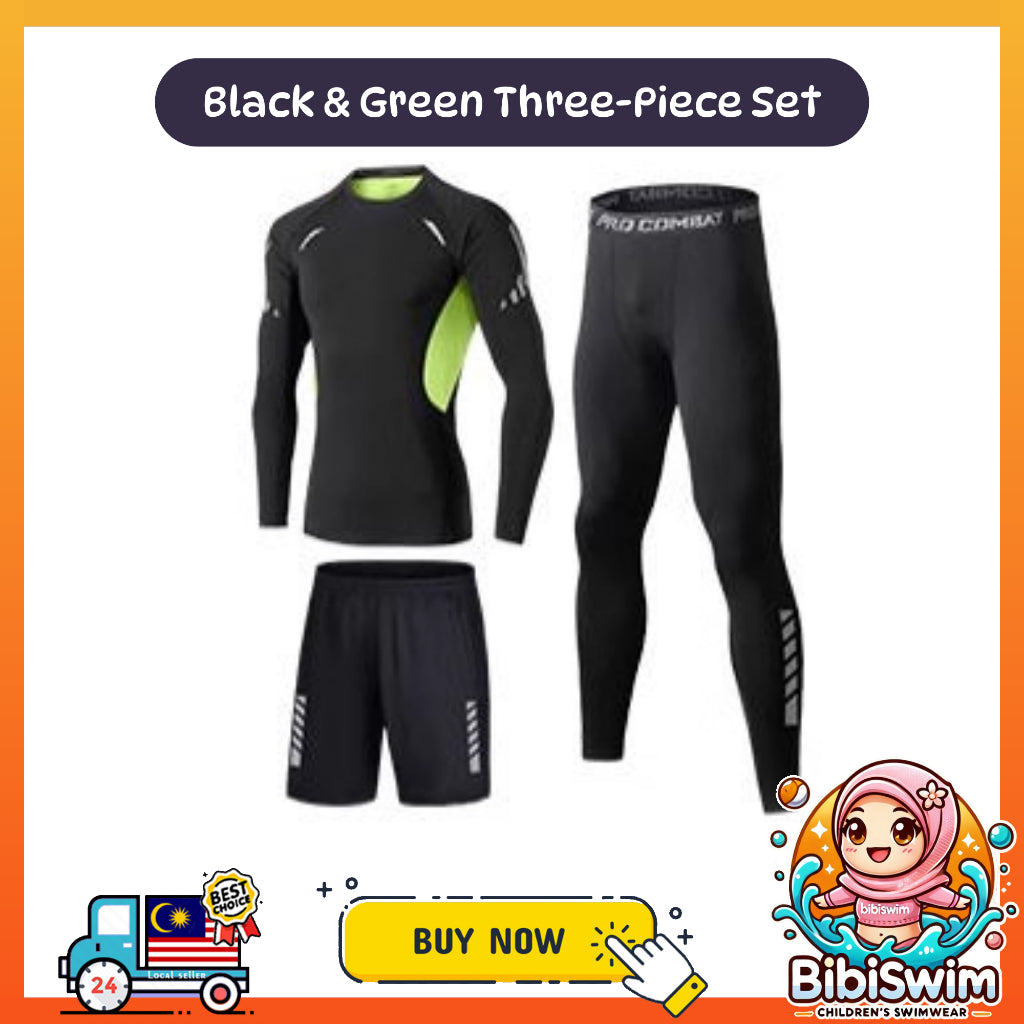 BIBISWIM Plus Size UPF50 Surf Set