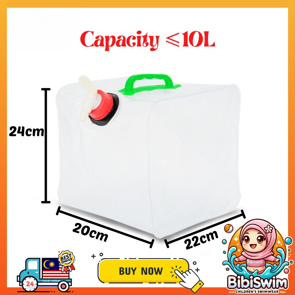 BIBISWIM Collapsible Water Carrier 8-20L