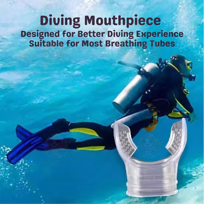 BIBISWIM Ocean Silicone Diving Snorkel Mouthpiece