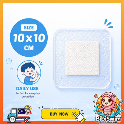 BIBISWIM Ocean Shield Waterproof Transparent Plasters
