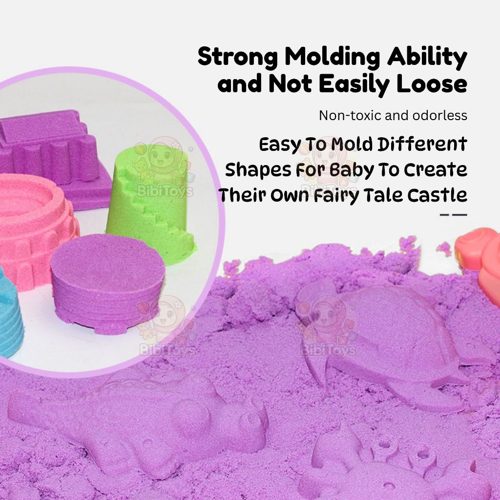 BIBISWIM Kids Sand Castle Kit 1kg 2kg