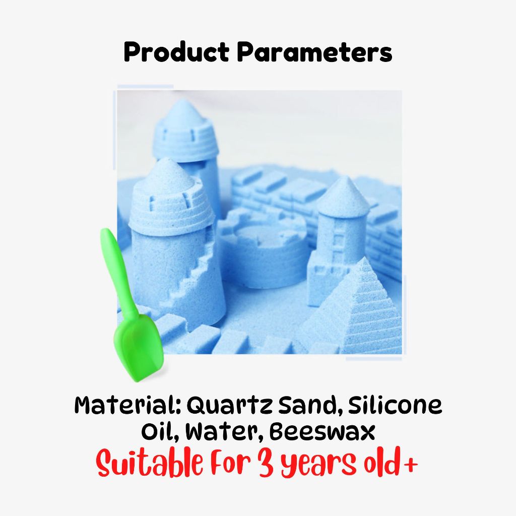 BIBISWIM Kids Sand Castle Kit 1kg 2kg