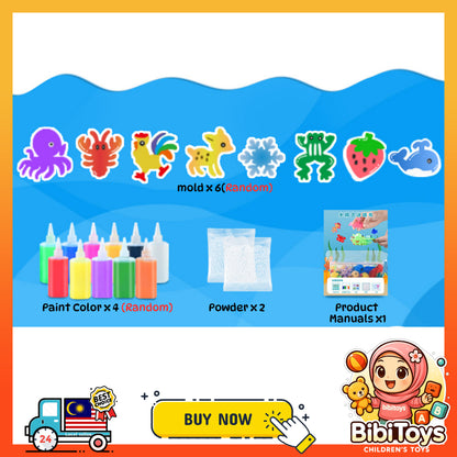 BIBISWIM Magic Water Gel Craft Kit