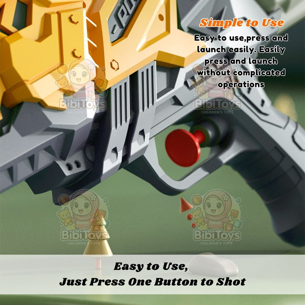 BIBISWIM Dual Nozzle Dino Water Blaster