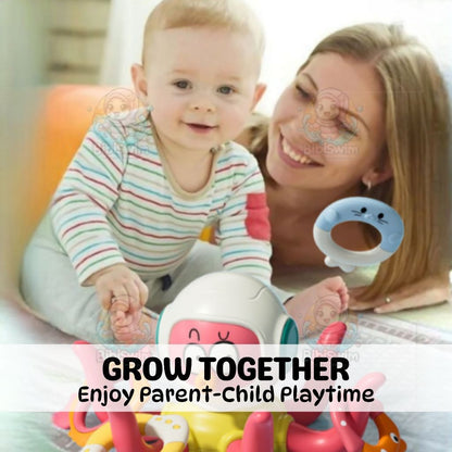 BIBISWIM Octopus Ring Toss Bath Toy