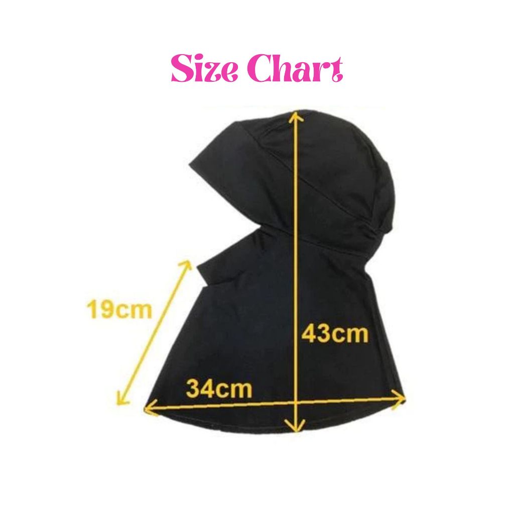 BIBISWIM Modest Swim Cap 6 Colors