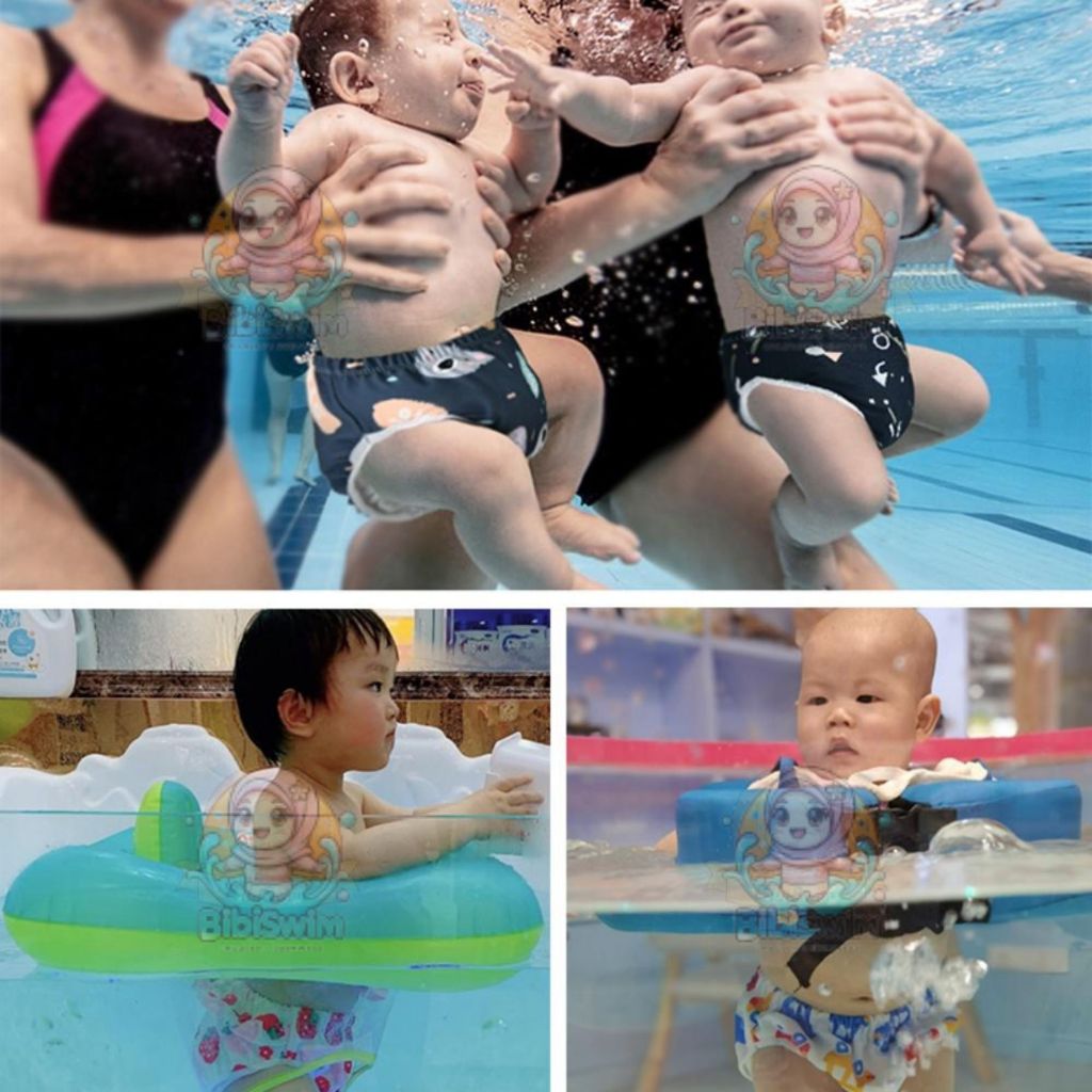 BIBISWIM Seaside Reusable Baby Swim Diapers
