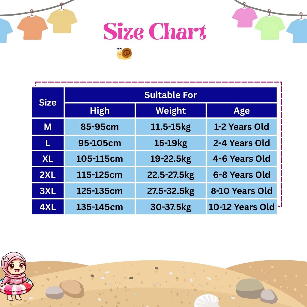 BIBISWIM Ocean Wave Kids Long Pant Swimwear Set