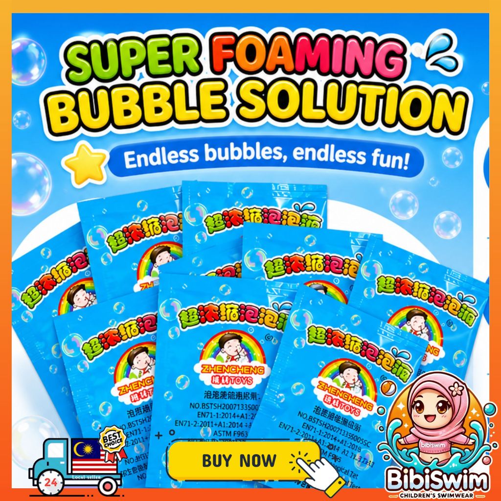 BIBISWIM Automatic Bubble Blaster with LED Lights