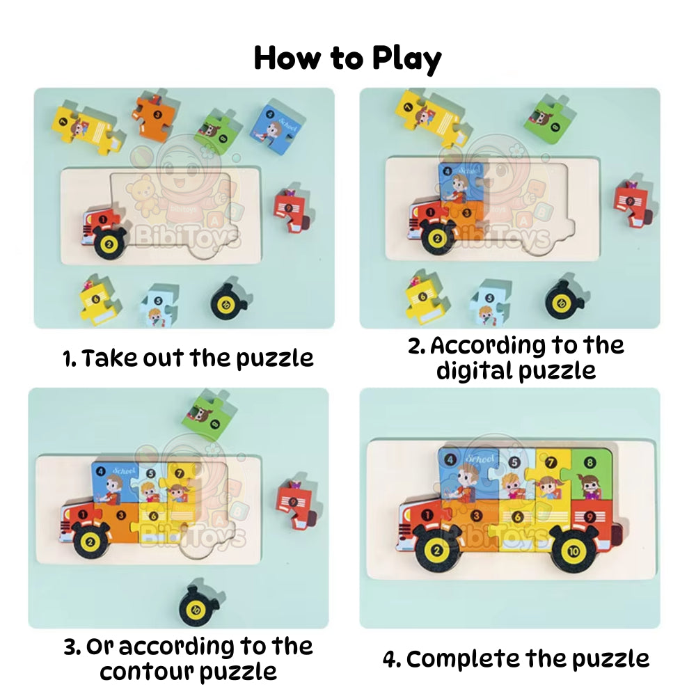 BIBISWIM 3D Animal & Vehicle Builders