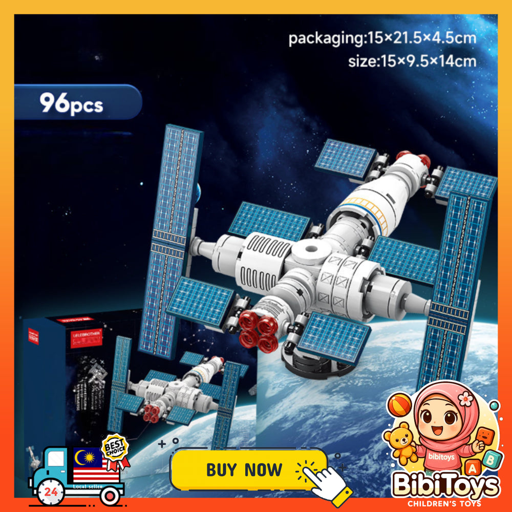 BIBISWIM Space Station Rocket Blocks