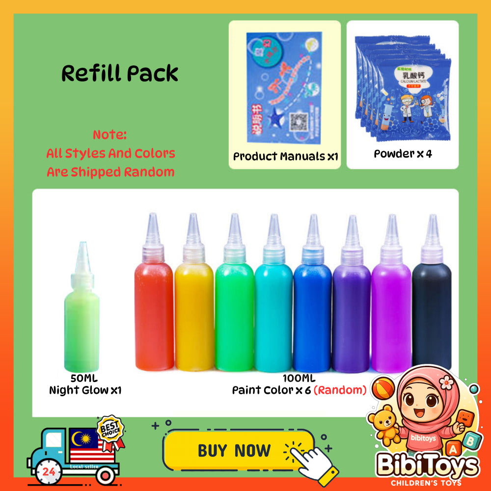 BIBISWIM Magic Water Gel Craft Kit