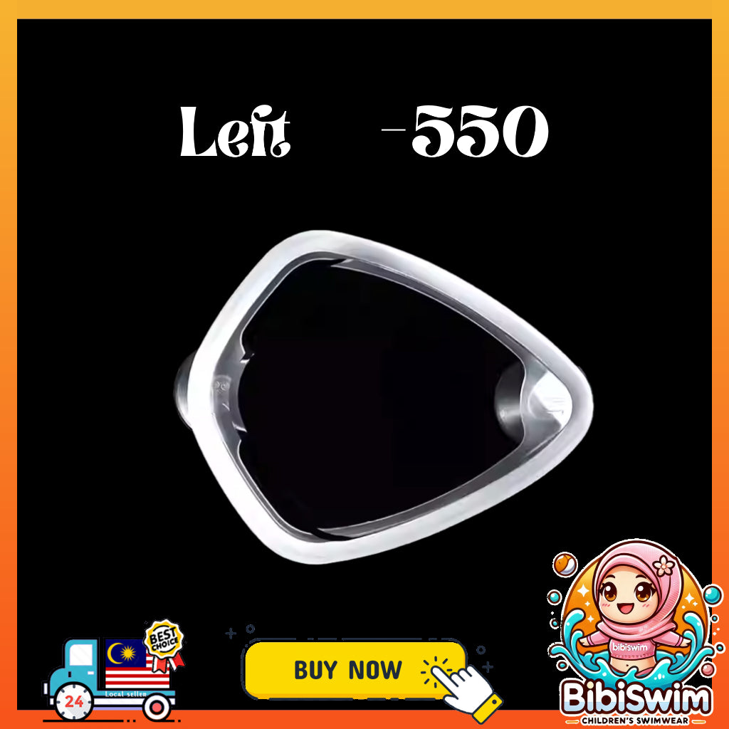 BIBISWIM Panoramic Anti-Fog Snorkel Mask