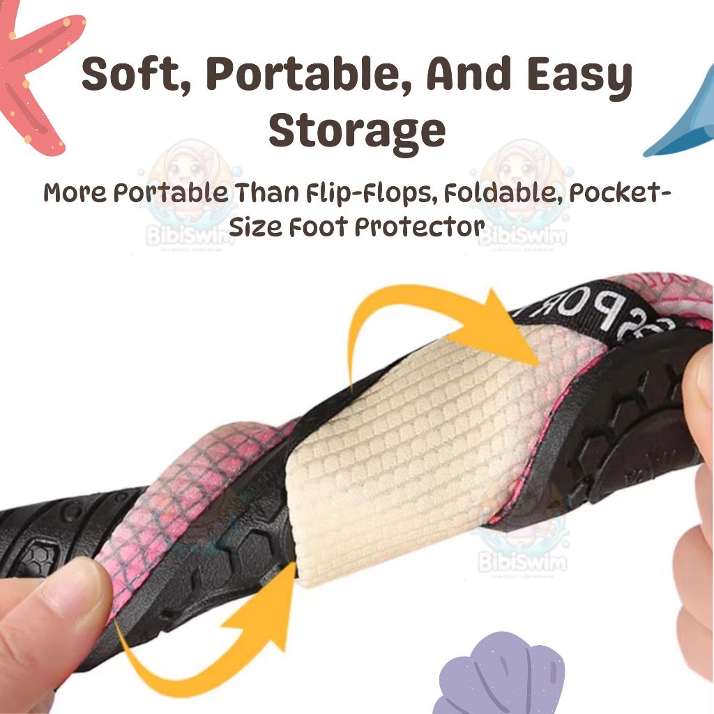 BIBISWIM Aqua Sock Swim Shoes