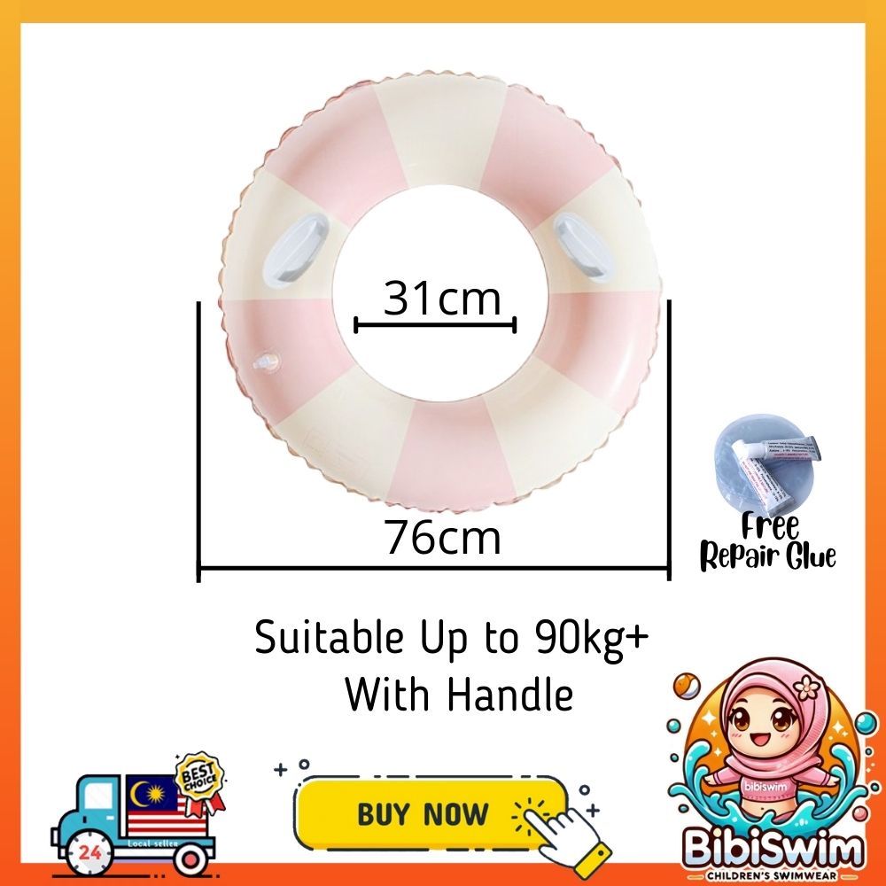 BIBISWIM Inflatable Donut Swim Ring