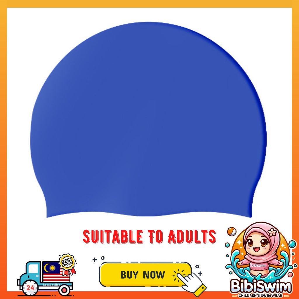 BIBISWIM EarGuard Swim Cap 20 Colors