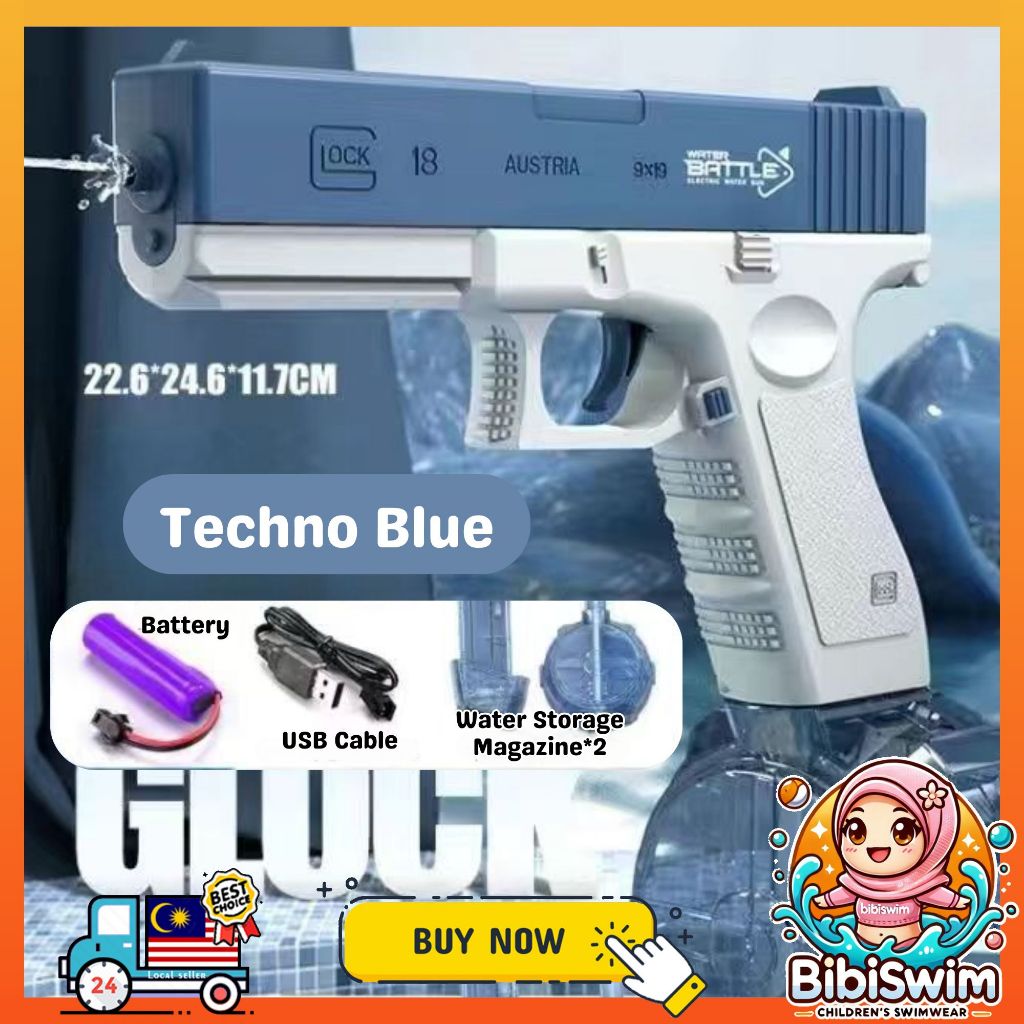 BIBISWIM Rechargeable LED Water Blaster