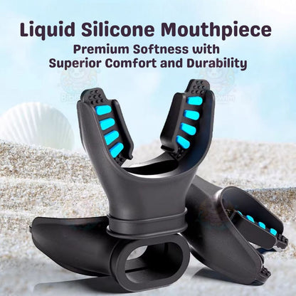 BIBISWIM Ocean Silicone Diving Snorkel Mouthpiece