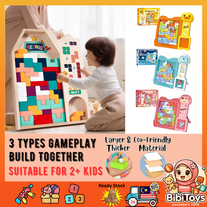 BIBISWIM 3D Tetris Puzzle Blocks