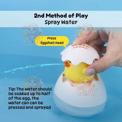 BIBISWIM Splash Spray Bath Eggs