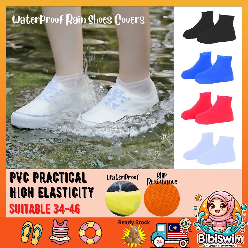 BIBISWIM AquaGuard Slip-Resistant Shoe Covers