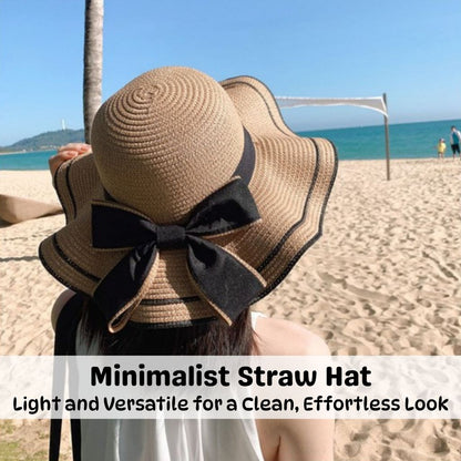 BIBISWIM Embroidered Foldable Sun Hat