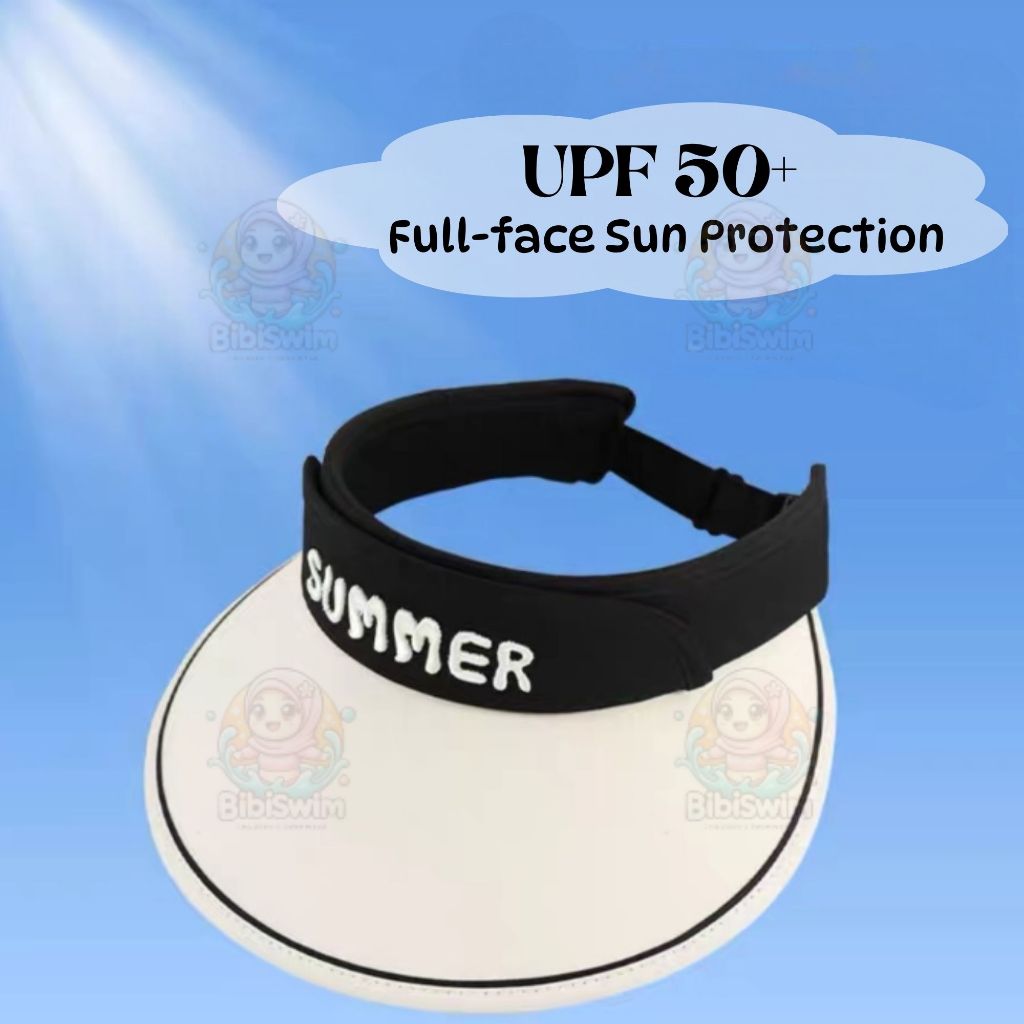 BIBISWIM Sun Safe Kids Brim Hat