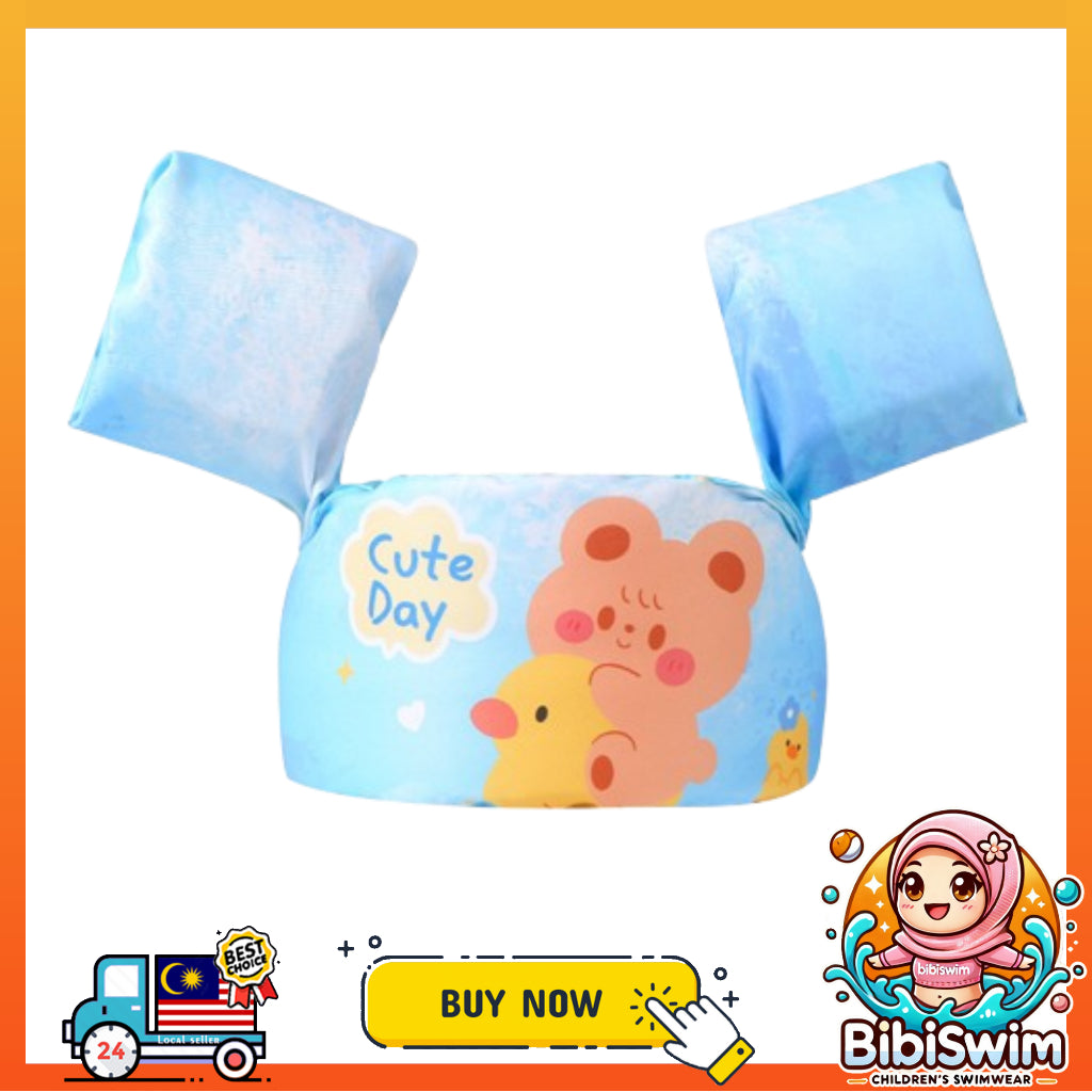 BIBISWIM Kids Swim Vest Arm Floats