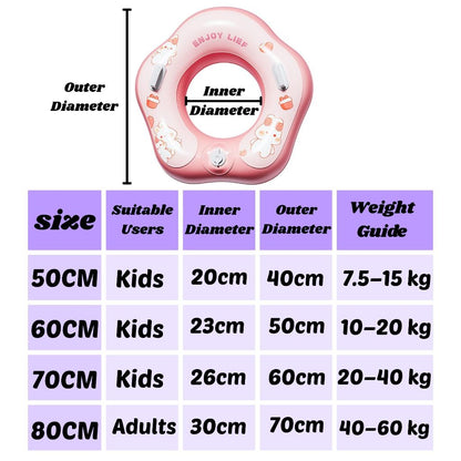 BIBISWIM SelfInflating Swim Ring