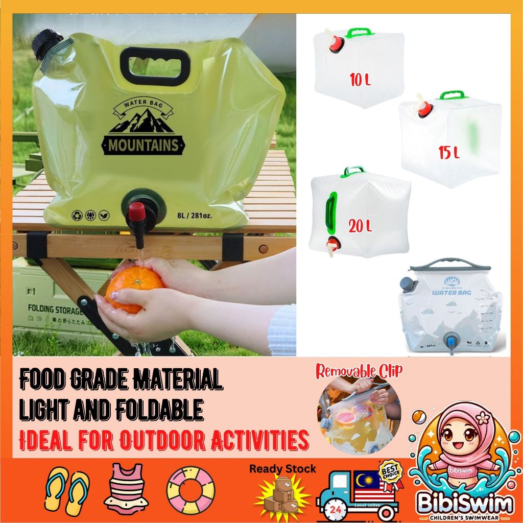 BIBISWIM Collapsible Water Carrier 8-20L