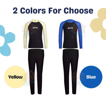 BIBISWIM Bright Blue Kids Swim Set