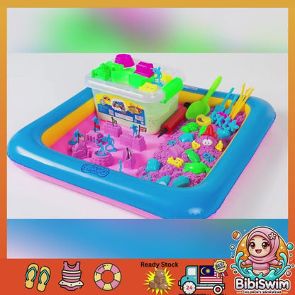 BIBISWIM Kids Sand Castle Kit 1kg 2kg