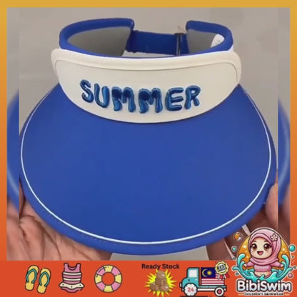 BIBISWIM Sun Safe Kids Brim Hat