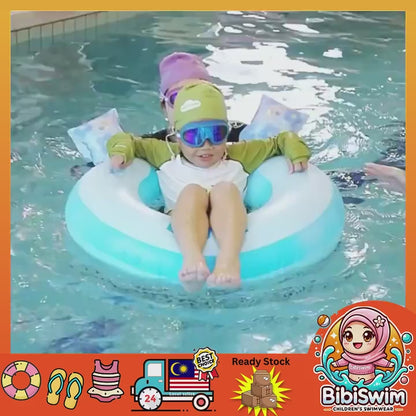 BIBISWIM Self-Inflating Swim Ring