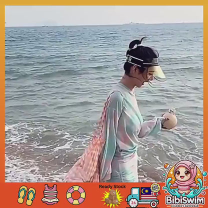 BIBISWIM Swimming Suit For Women Swimwear Three Piece Sport Bikini Plus Size Swimsuit