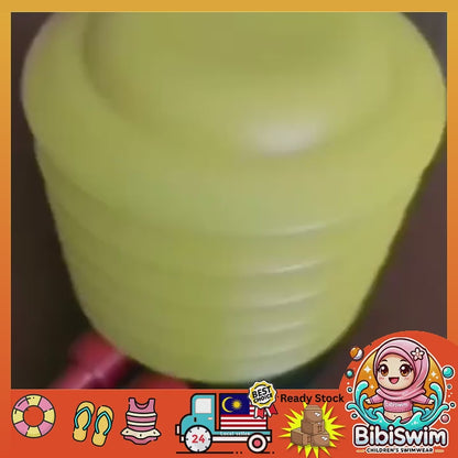 BIBISWIM Foot Air Pump | 2-Way Inflatable Pool Pump for Inflate & Deflate