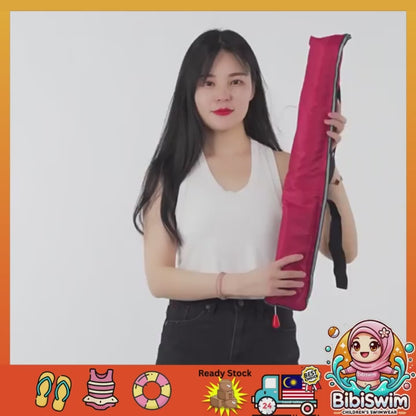 BIBISWIM Automatic Inflatable Life Jacket Belt for Adults | Swimming & Boating