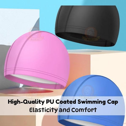 BIBISWIM Elastic Swim Cap Long Hair