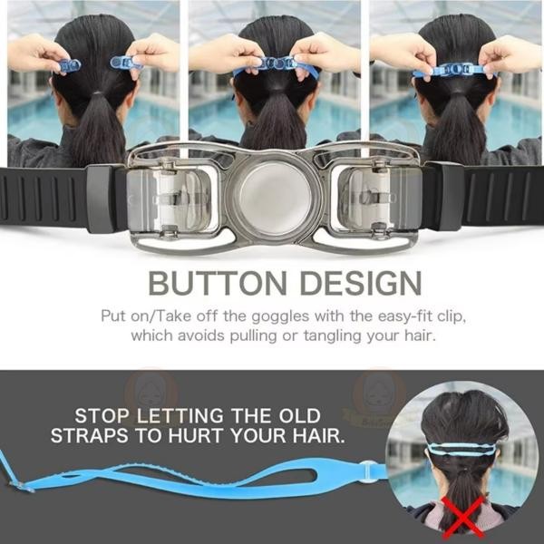 BIBISWIM HD Anti-Fog Swim Goggles