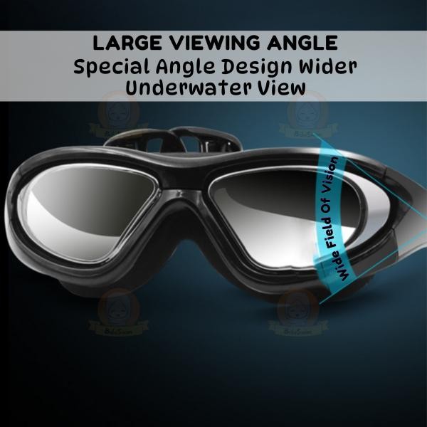 BIBISWIM HD Anti-Fog Swim Goggles